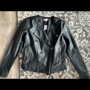 Loft Leather Jacket - NEW WITH TAGS